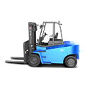 Xe nâng đối trọng BYD, xe nâng điện trọng tải lớn, xe nâng pin lithium 6T